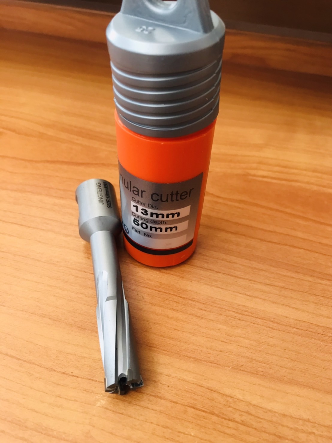 ดอกสว่านเจ็ทบอส 13x50 มม.( Annular Cutter Jet Boss 13x50 mm for Magnetic Drill)สำหรับสว่านแม่เหล็กไฟฟ้า รุ่นคุณภาพสูง #13500