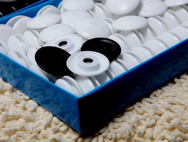 เม็ดหมากล้อมแม่เหล็ก40# เกรดA (สำหรับกระดานสาธิตหมากล้อม)