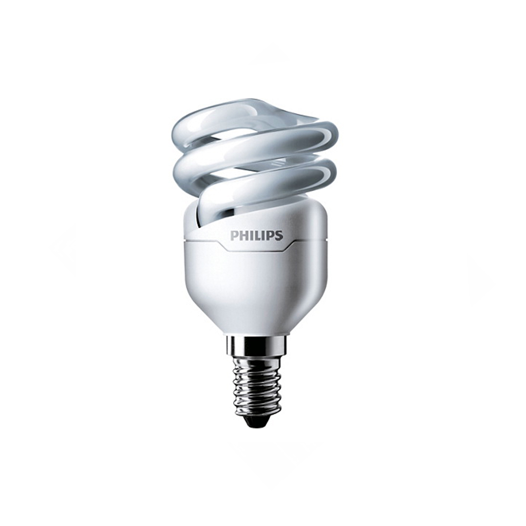 หลอดประหยัดไฟทอนาโด 12W CDL/WW E14 PHILIPS