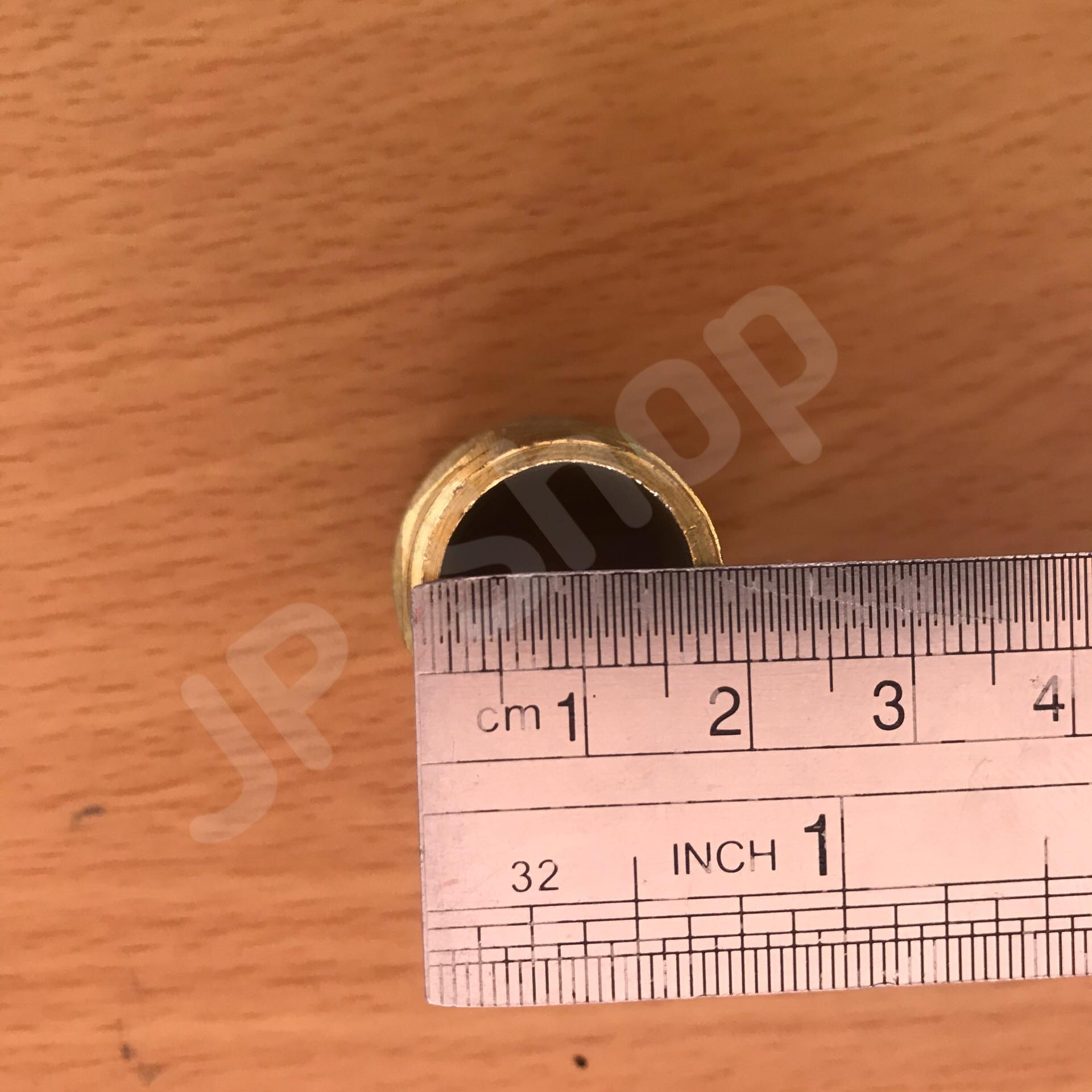 ข้อต่อตรงทองเหลือง เกลียวนอก-ใน ขนาด 4 หุน#0954