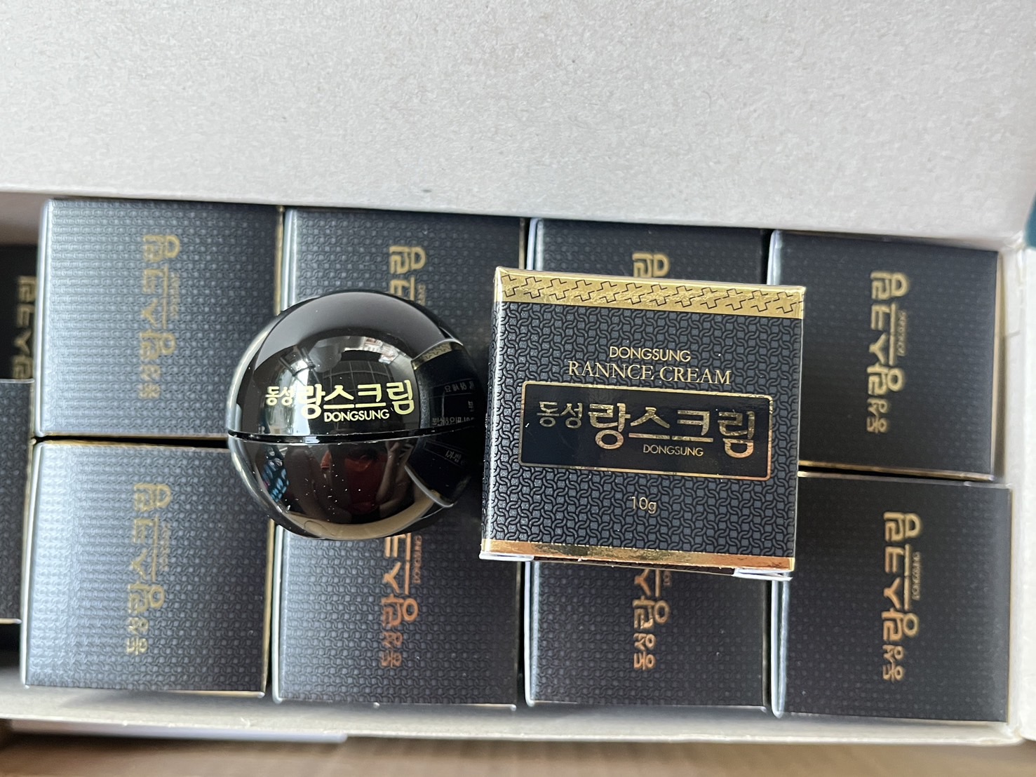 DONGSUNG RANNCE CREAM 10g. ครีมลดฝ้า เกาหลี (1กล่อง)