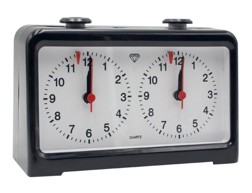 นาฬิกาจับเวลาหมากรุกแบบอนาล็อก Master Quartz Chess Clock