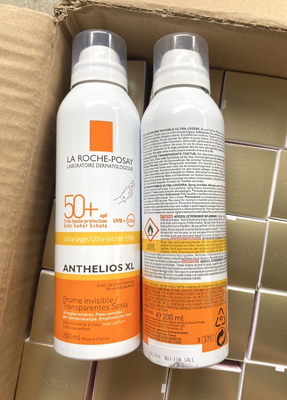 La roche-Posay Anthelios XL Ultra-LightMist SPF50+ 200ml. สเปรย์กันแดดสำหรับผิวกาย