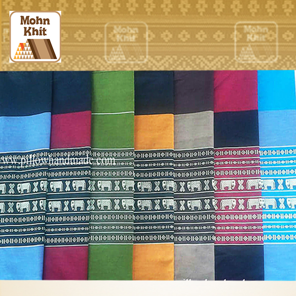 เบาะนั่งระนาดขนาด 50x50 Cm//Large wave maditation mattresses Cushions Khit Pillow Small Kapok100%