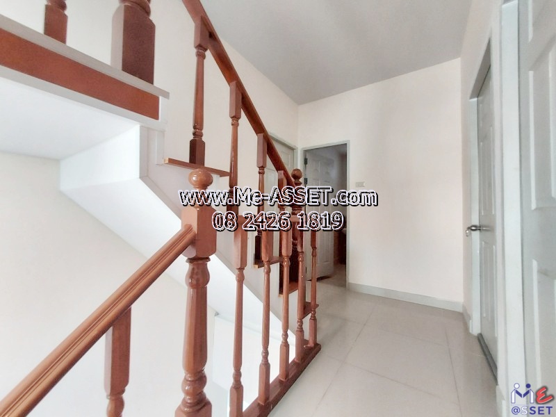 ขายบ้านเดี่ยวหลังมุม ย่าน ศรีวารีน้อย หัวตะเข้ บางโฉลง บางพลี บางนา-ตราด : ม.นิรันดร์แกรนด์ Nirun Grand : 2 ชั้น 55.4 ตร.วา