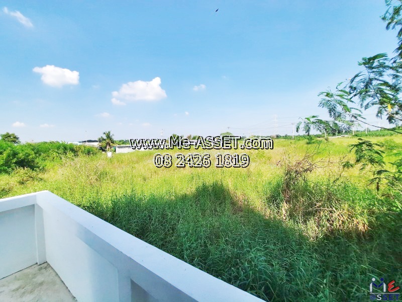 ขายบ้านเดี่ยวสไตล์นอร์ดิก ย่าน เลียบคลองชลประทาน ทุ่งบัว กำแพงแสน นครปฐม : ใกล้มหาวิทยาลัยเกษตรศาสตร์ กำแพงแสน : 1 ชั้น 54.4 ตร.วา