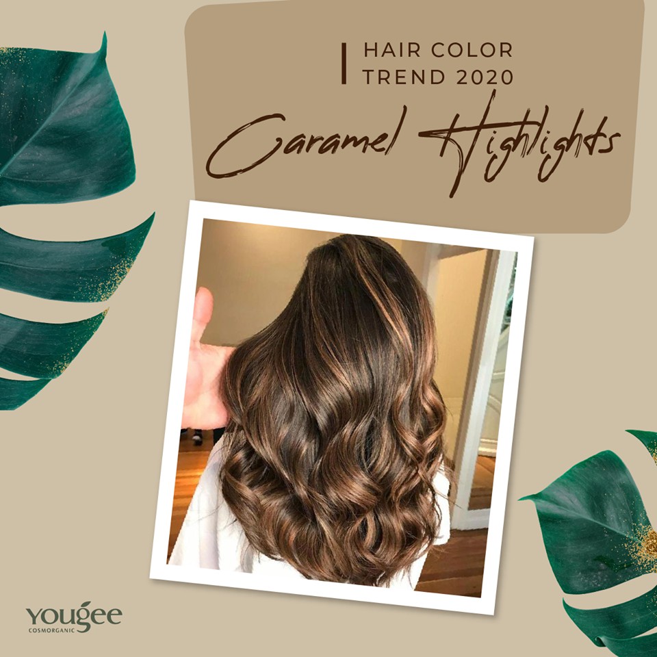 แท้พร้อมส่ง○ (รวมไฮ) Yougee Hair Color Cream ยูจี ครีมย้อมสีผม ออแกนิก (โทนGold) เลือกDeveloperในแชท