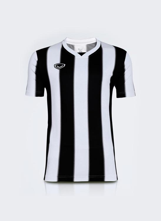 GRAND SPORT แกรนด์สปอร์ต รหัส 011577 เสื้อกีฬาพิมพ์ลาย ขาว-ดำ