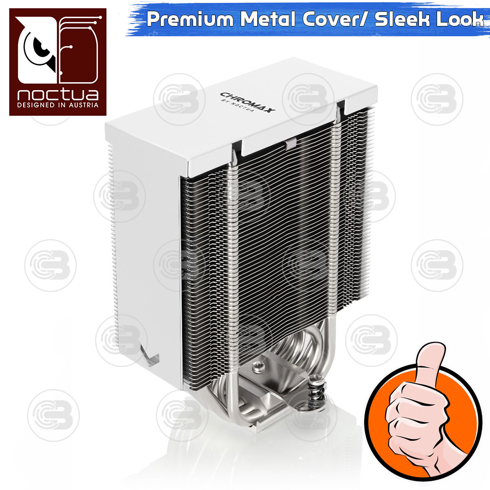 [CoolBlasterThai] Noctua NA-HC8 Chromax.White Heatsink Cover (NH-U12A) ประกัน 6 ปี