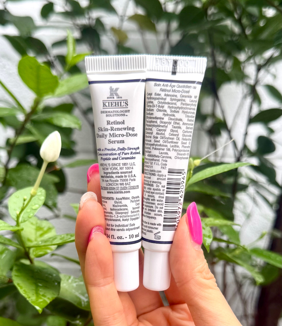 ขนาดทดลอง Kiehl's Retinol Skin Renewing Daily Micro Dose Serum 10ml. (1หลอด)