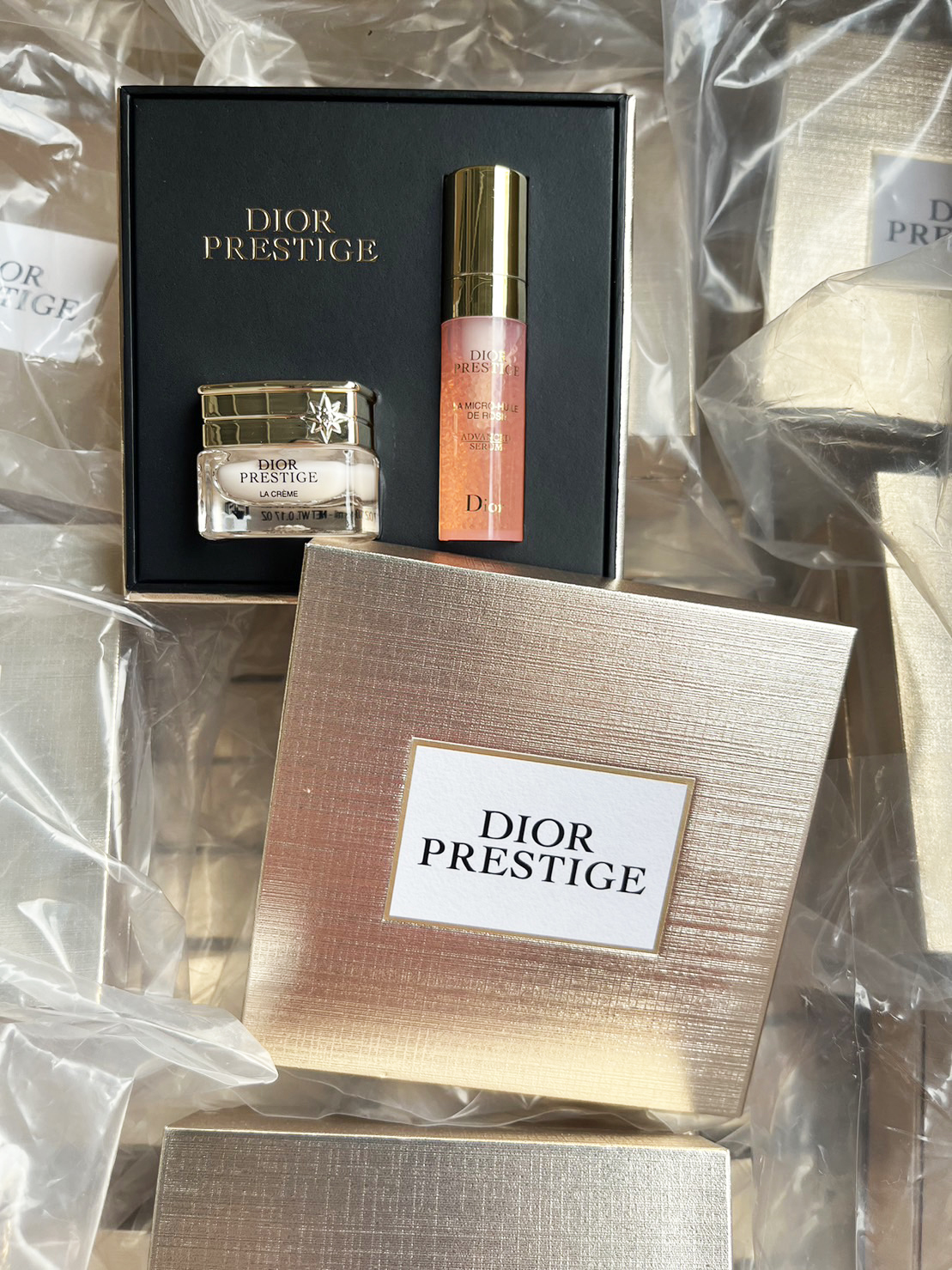 เซต Dior Prestige Set 2 items เซรั่ม+ครีม ขนาดทดลอง