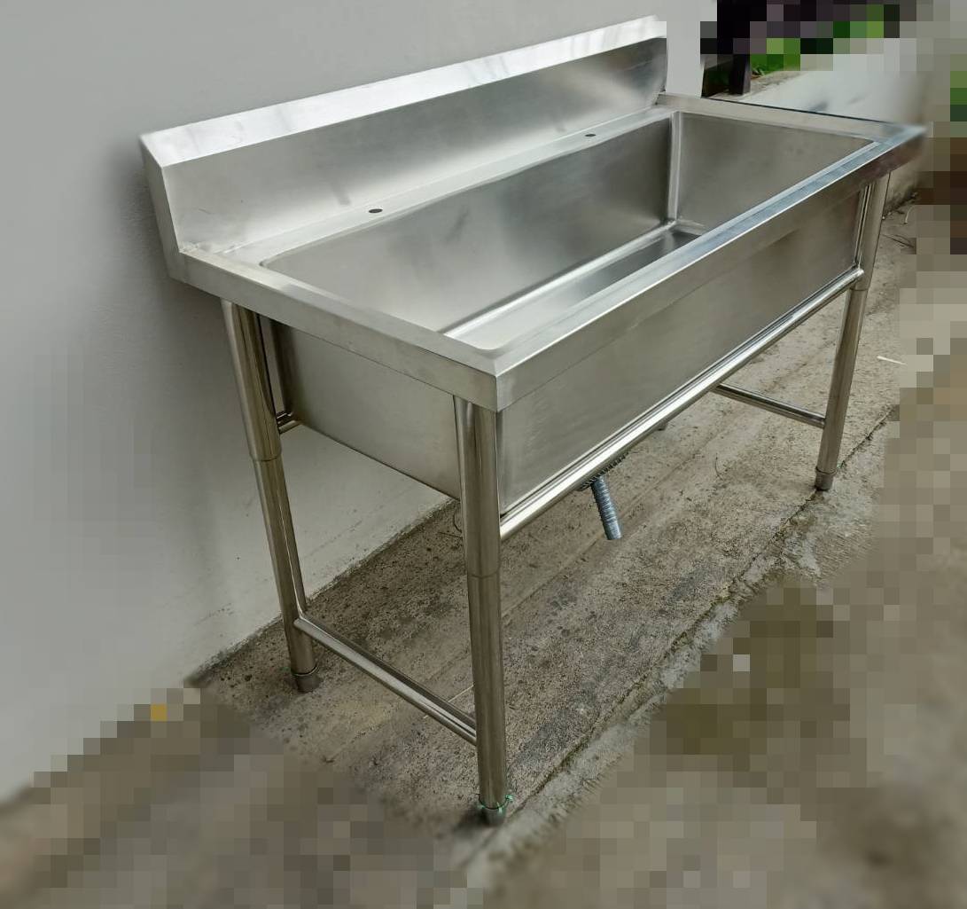 ซิงค์ล้างจานสแตนเลส 1 หลุมใหญ่120CM รุ่น:SWST-126080
