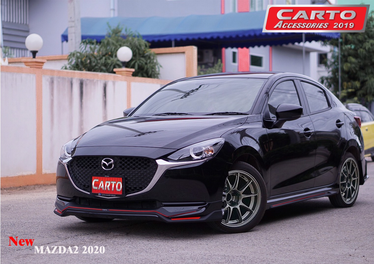 ชุดแต่ง Mazda 2 Carto [2020] 4 ประตู