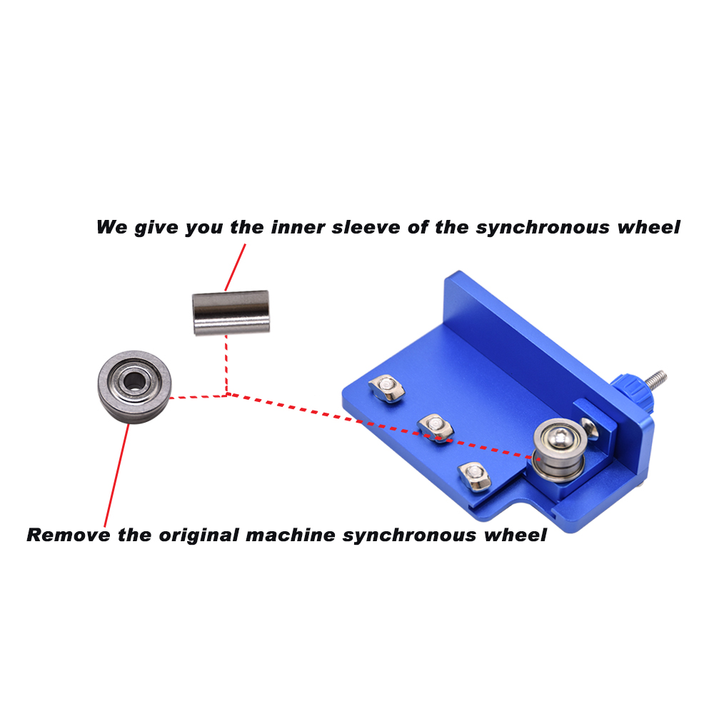 Artillery X1 - X2 - Genius - Genius Pro. Alloy CNC Belt adjuster X & Y axis.