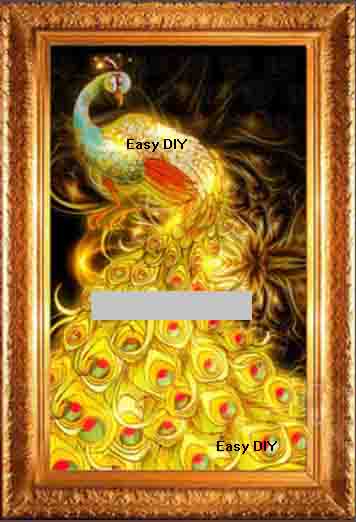 นกยูงหางทอง