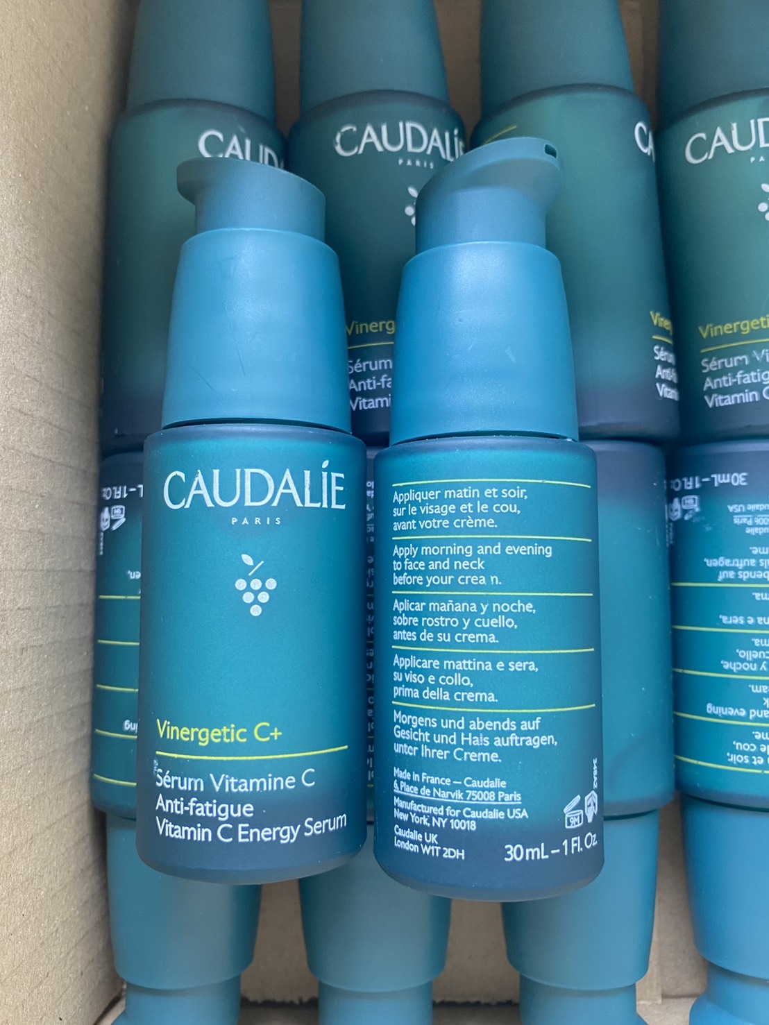 Caudalie Vinergetic C+ Vitamin C Energy Serum 30ml. เซรั่มวิตามินซีเข้มข้น (1ขวด)