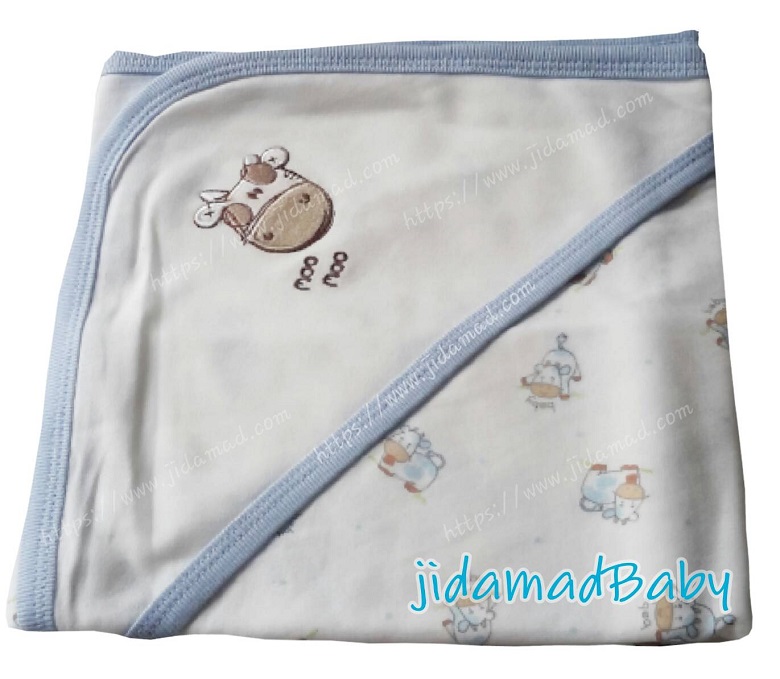 ผ้าห่อตัวเนื้อ Cotton มีหมวกส่งฟรีลงทะเบียนในประเทศ
