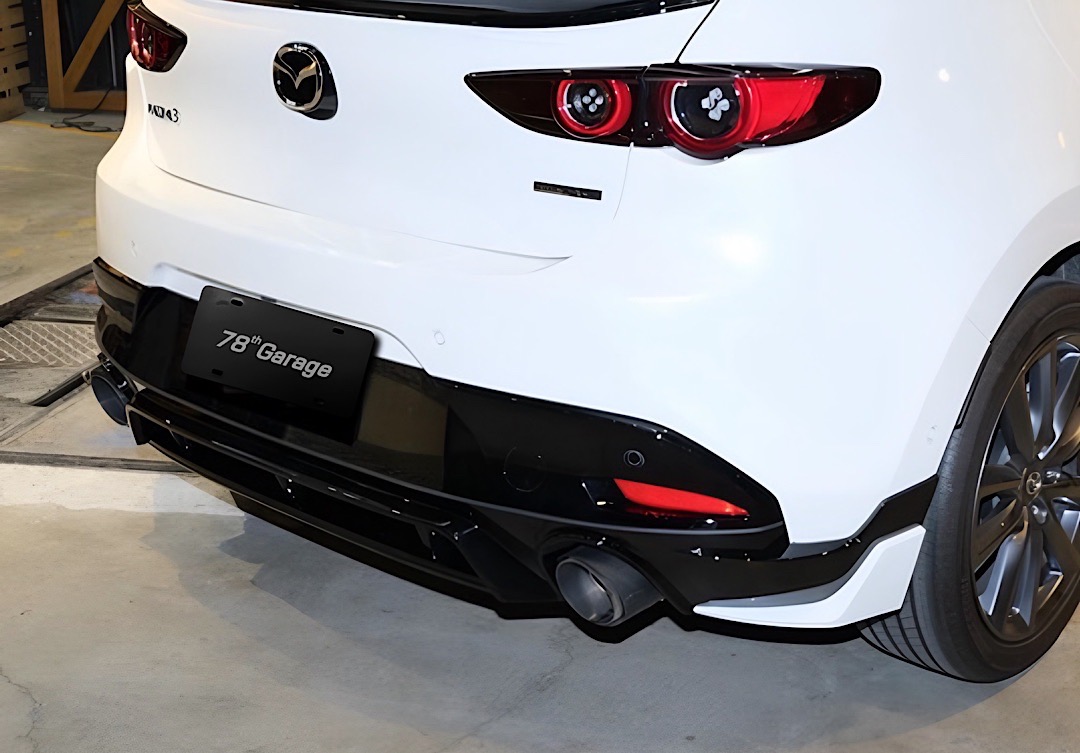 ชุดแต่ง Mazda 3 รุ่น 78th Garage Fastback