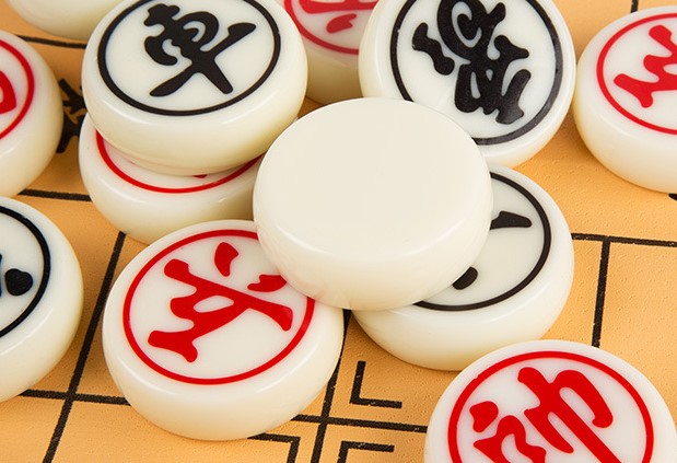 หมากรุกจีน Acrylic Ivory