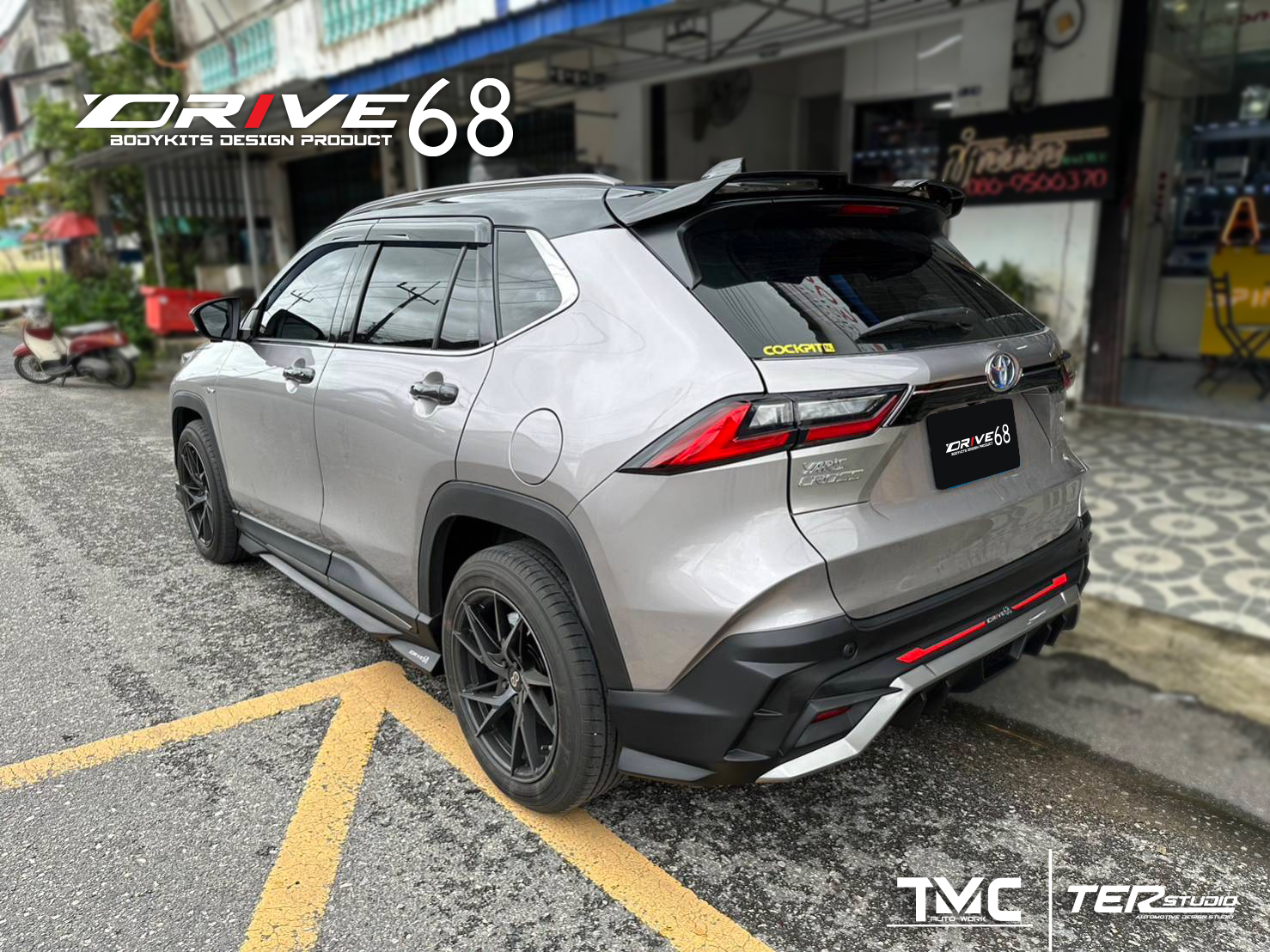 ชุดแต่ง YARIS CROSS รุ่น DRIVE 68