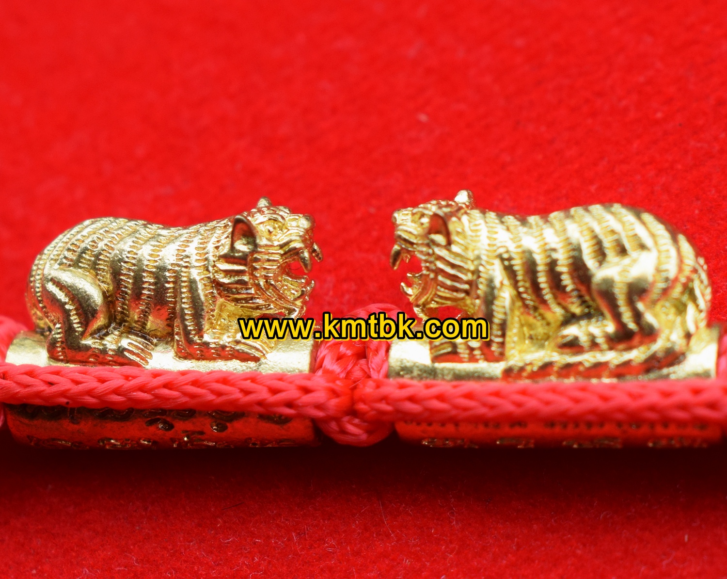 ตะกรุด ข้อมือเสือ วัดบางพระ (หลวงพ่อเปิ่น) จ.นครปฐม เสือเล็กคู่ ปี2559 ของแท้จากวัด