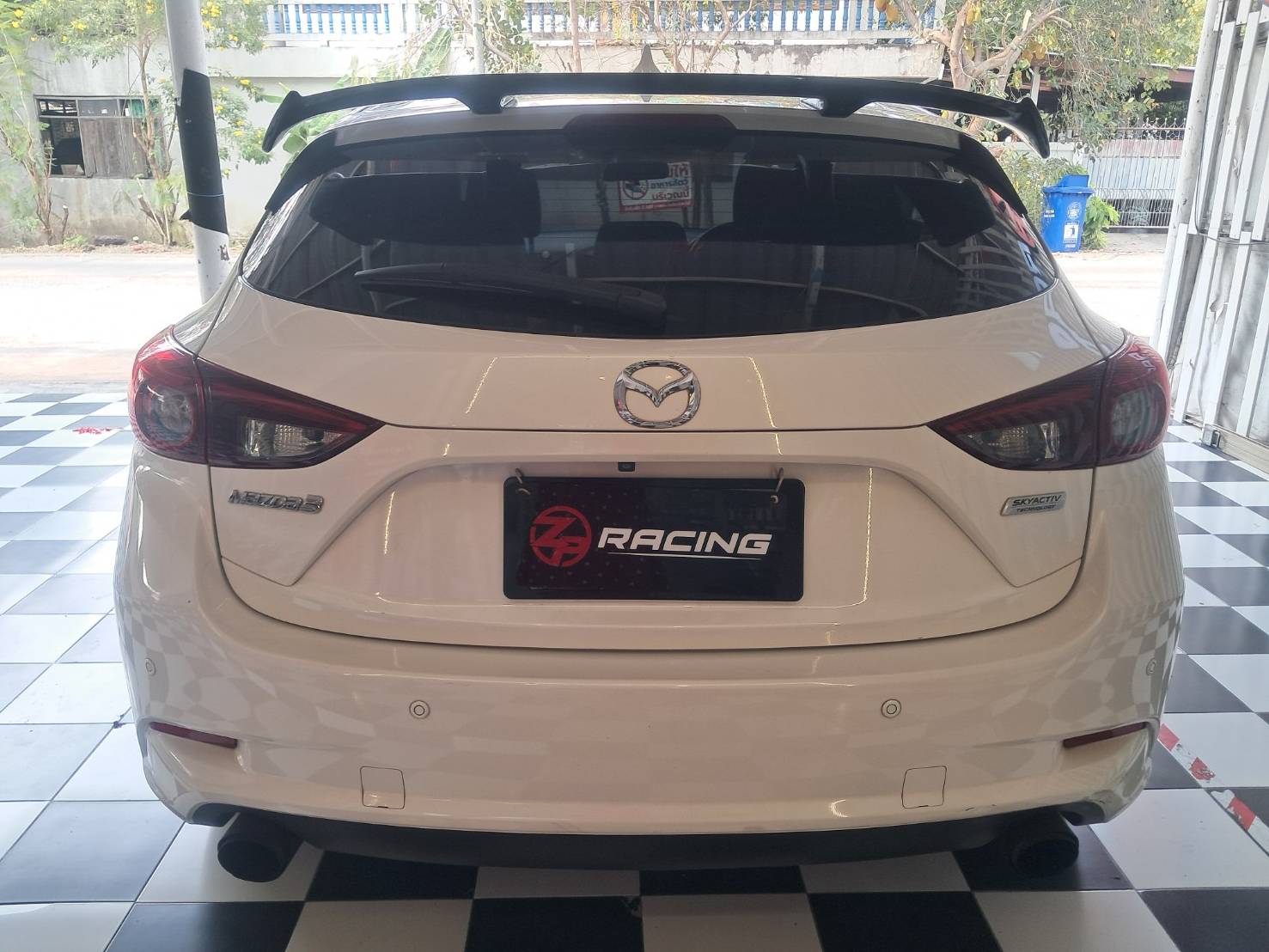 สปอยเลอร์ วิงสปอยเลอร์ Mazda 3 (BP) Fastback 5 ประตู รุ่น Autoexe Style