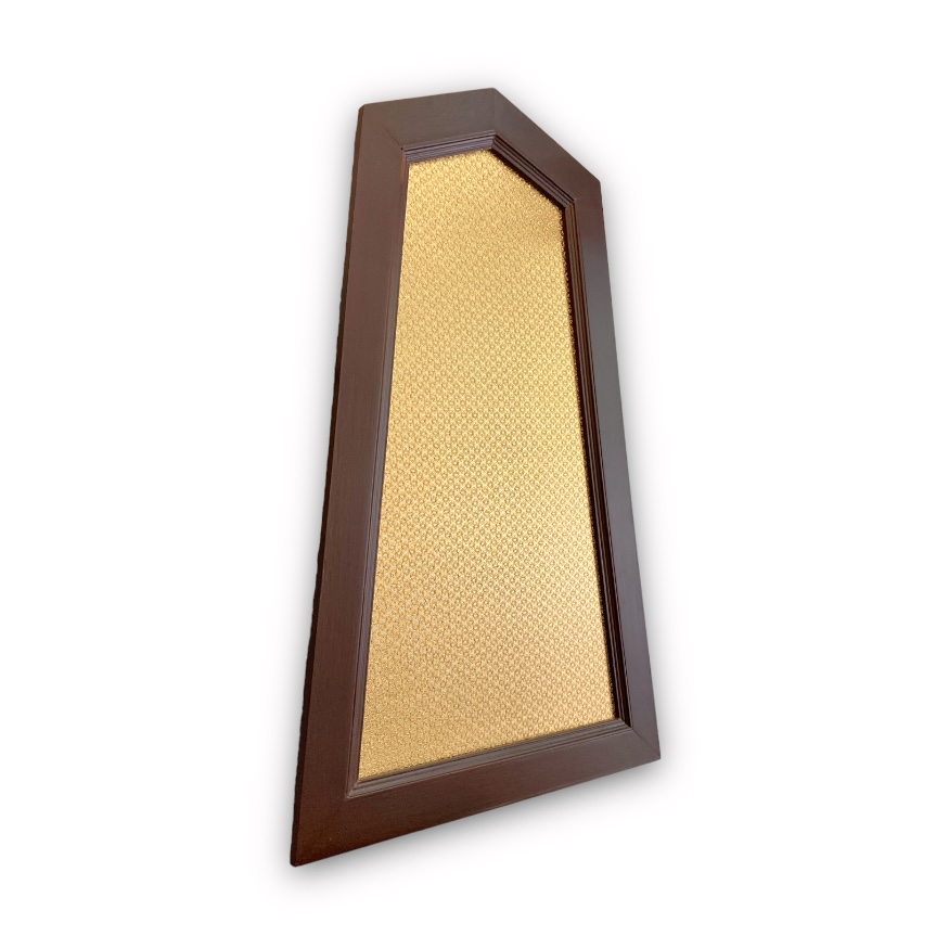 ฉากโพธิ์สามเหลี่ยม สีน้ำตาล