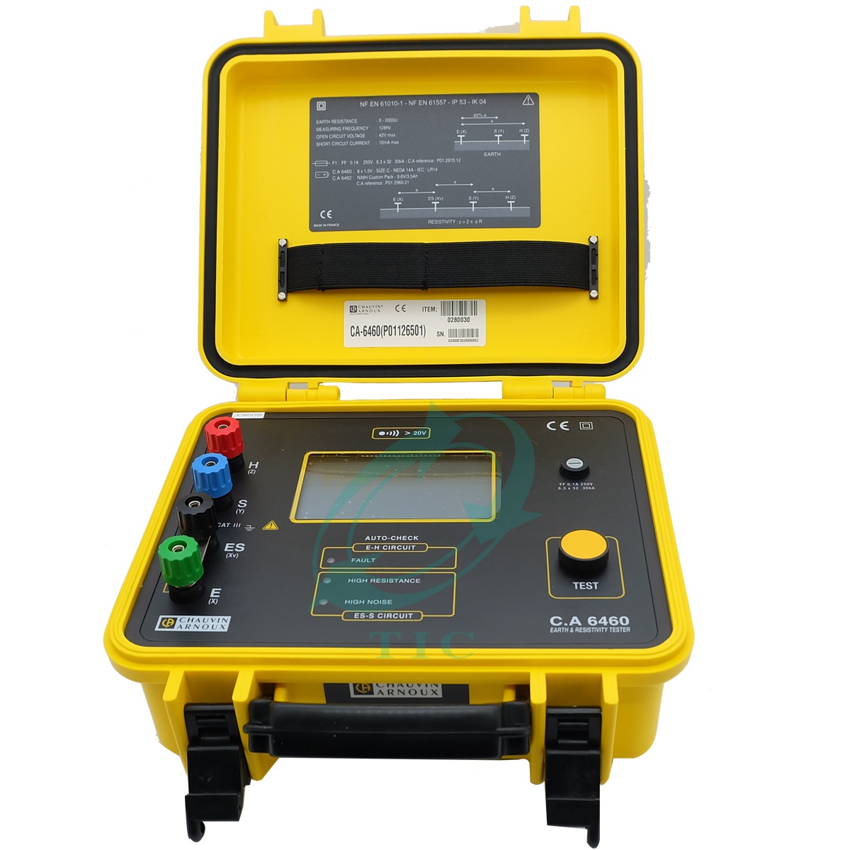 CA6460 Earth and Resistivity Tester เครื่องวัดความต้านทานดิน 3 ฟังก์ชั่น