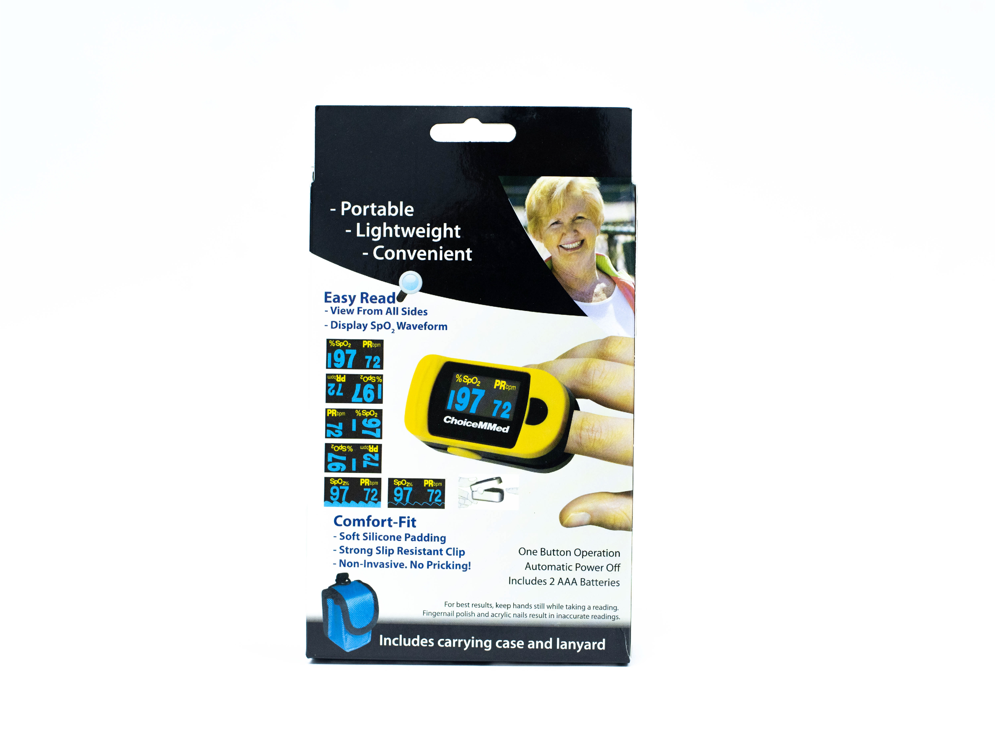 เครื่องวัดออกซิเจนปลายนิ้ว Choice รุ่น MD300C20 ประกันศูนย์ไทย 1 ปี