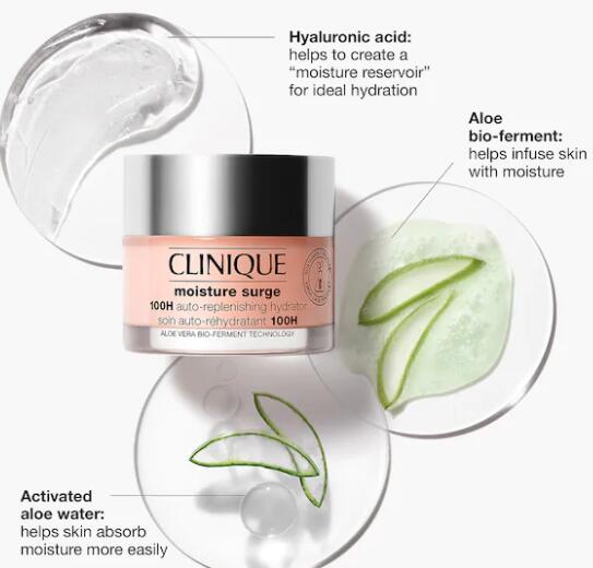 Clinique Moisture Surge 100.-Hour Auto-Replenishing Hydrator 30ml. - NoBox ไม่มีกล่อง นะคะ