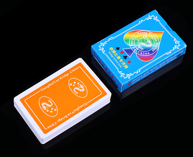 ไพ่บริดจ์ พลาสติกPVC (รุ่นมาตรฐาน) Contract Bridge Playing Cards [XRY Bridge]