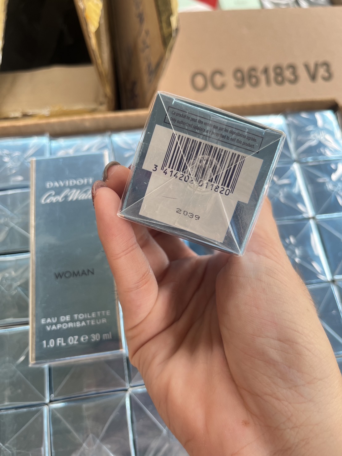 Davidoff Cool Water for Women EDT 30ml. ขนาดพกพา ของแท้ 100%