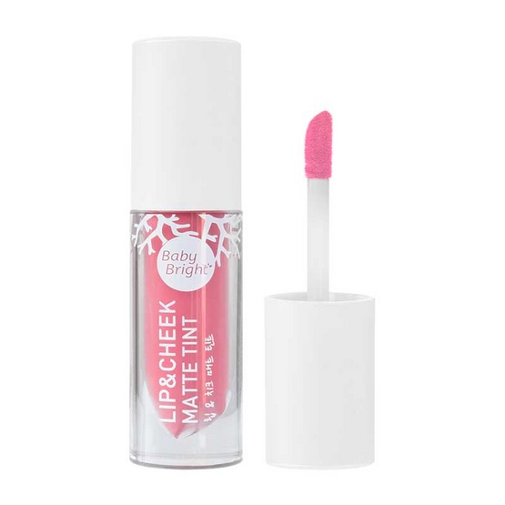 แท้พร้อมส่ง‣ Baby Bright Lip & Cheek Matte Tint 2.4g เบบี้ ไบรท์ ลิปแอนด์ชีค แมท ทินท์ ลิปทินท์