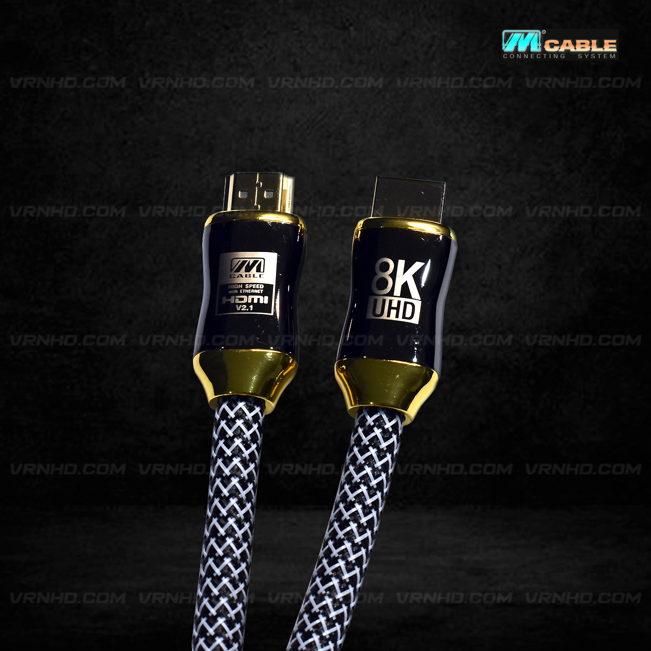 M Cable 8K 4K Full HD 1080p 3D สาย HDMI 2.1 Ultra High Speed 48Gbps eARC HEC ยาว 2 เมตร (HSWE-T1.5M)
