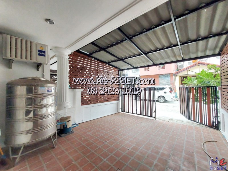 ให้เช่าทาวน์โฮม ใกล้รถไฟฟ้า ย่าน สุขุมวิท77 อ่อนนุช27 ศรีนครินทร์ สวนหลวง : ม.ควีนเพลส 4 : 3 ชั้น 17 ตร.วา