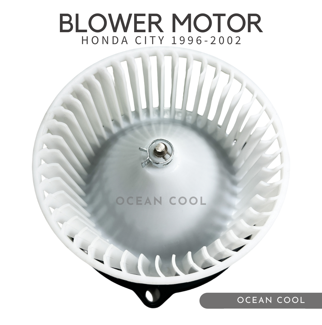 โบลเวอร์ มอเตอร์ ฮอนด้า ซิตี้ 1996 - 2002 ป่า พัดลมแอร์ โบเวอร์ Blower Motor HONDA CITY 1997 1998 1999 2000 2001 BW0030 อะไหล่ แอร์ รถยนต์