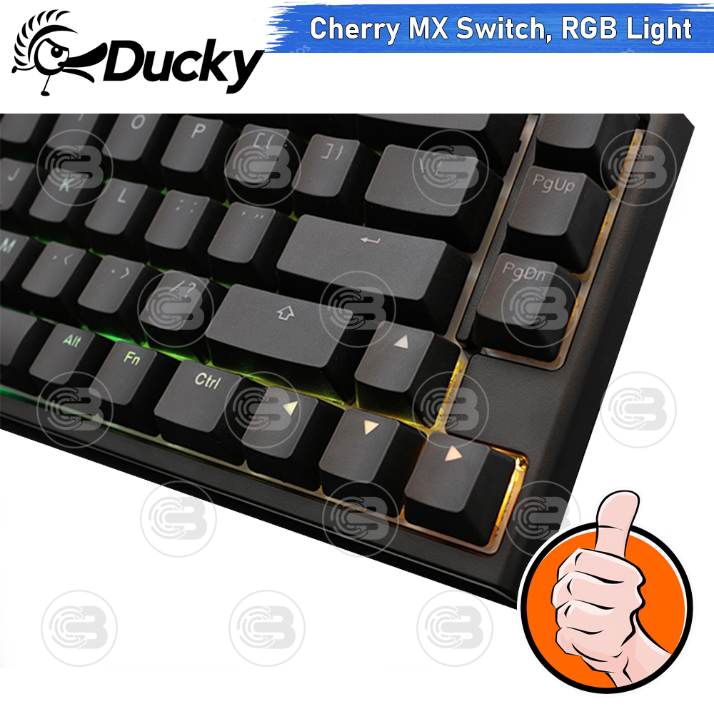 [CoolBlasterThai] Ducky One 2 SF BLACK RGB BLUE MX Switch 65% TH/EN