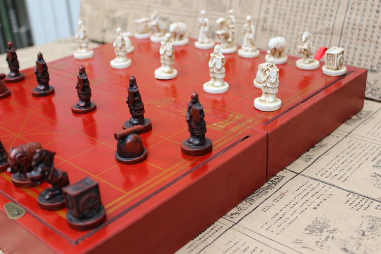 ชุดหมากรุกจีนกองทัพจีนแบบพับ L