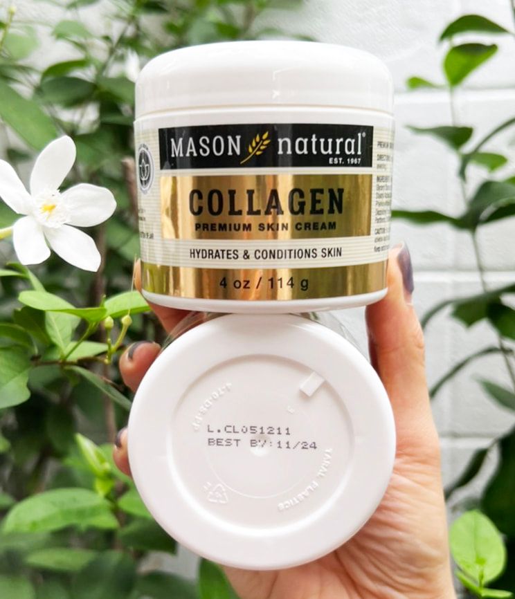 Mason Natural Collagen Beauty Cream 114g. ครีมสูตร Collagen บริสุทธิ์เพียว 100% นำเข้าจากอเมริกา