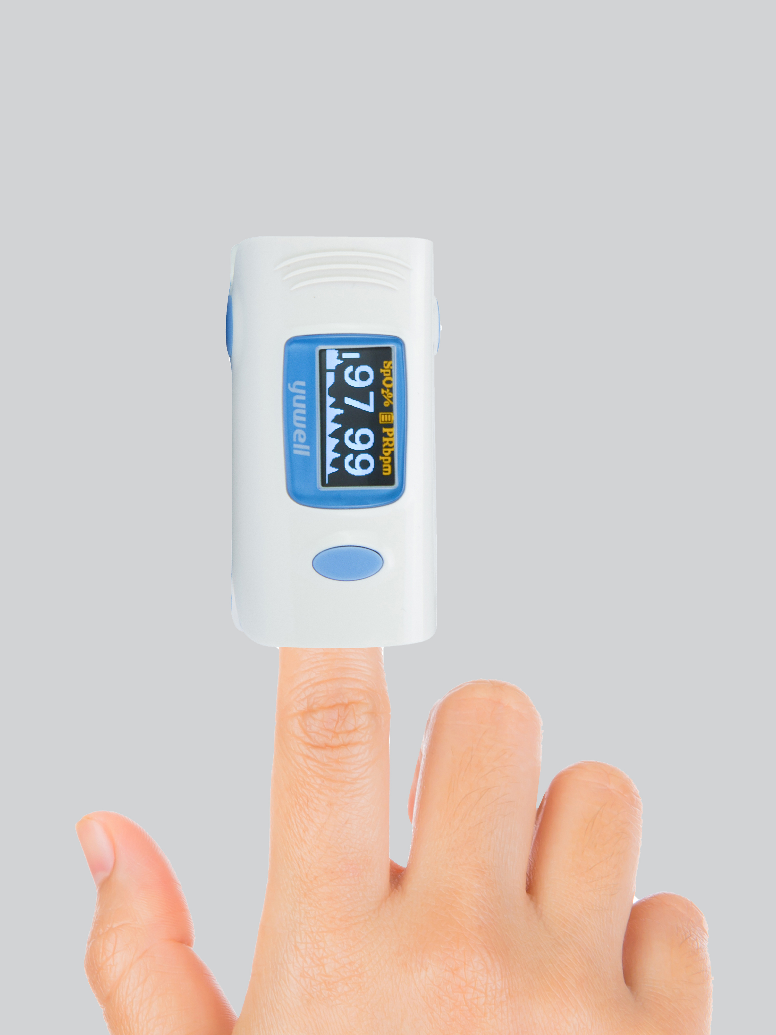 เครื่องวัดออกซิเจนปลายนิ้ว Yuwell รุ่น YX-302 ประกันศูนย์ไทย 1 ปี