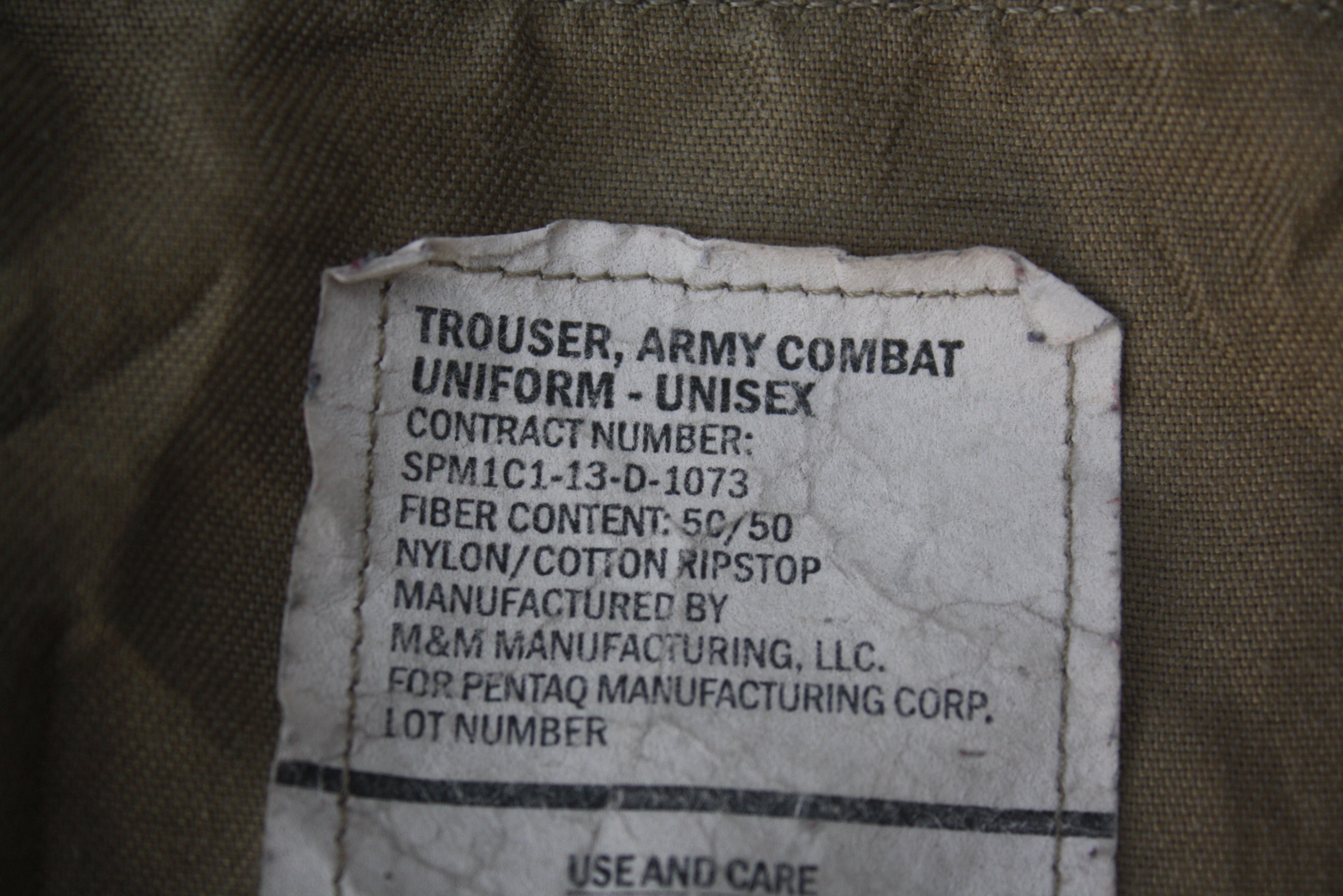 กางเกงทหารสหรัฐ