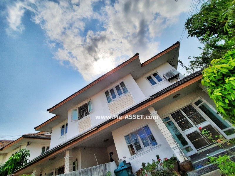 ขายบ้านแฝด ม.พิชญธารา ศาลายา ถ.เลียบคลองมหาสวัสดิ์ ต.ศาลายา อ.พุทธมณฑล นครปฐม ใกล้ ม.มหิดล / พื้นที่ 2 ชั้น 54.3 ตารางวา