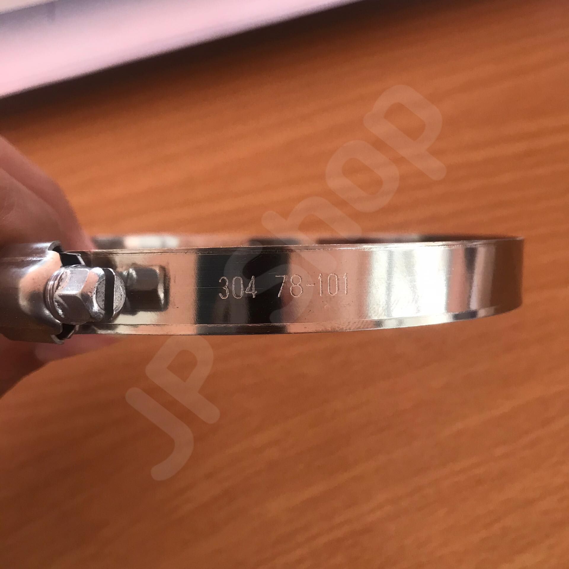 ปลอกรัด 78-101 (12 มม.) แคลมป์รัดท่อสแตนเลส 304 #78101