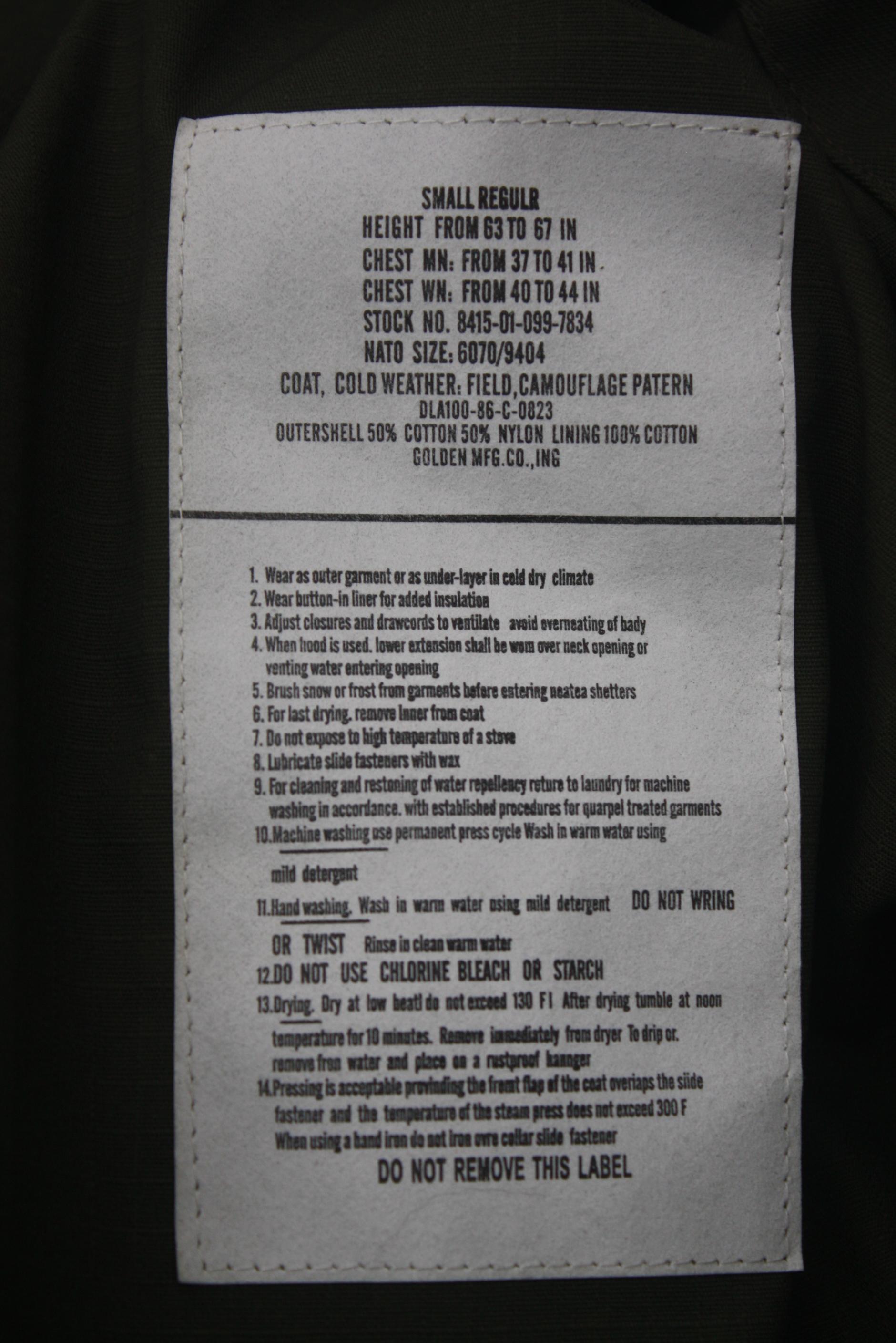 M65 งานใหม่ แฟชั่นทหาร