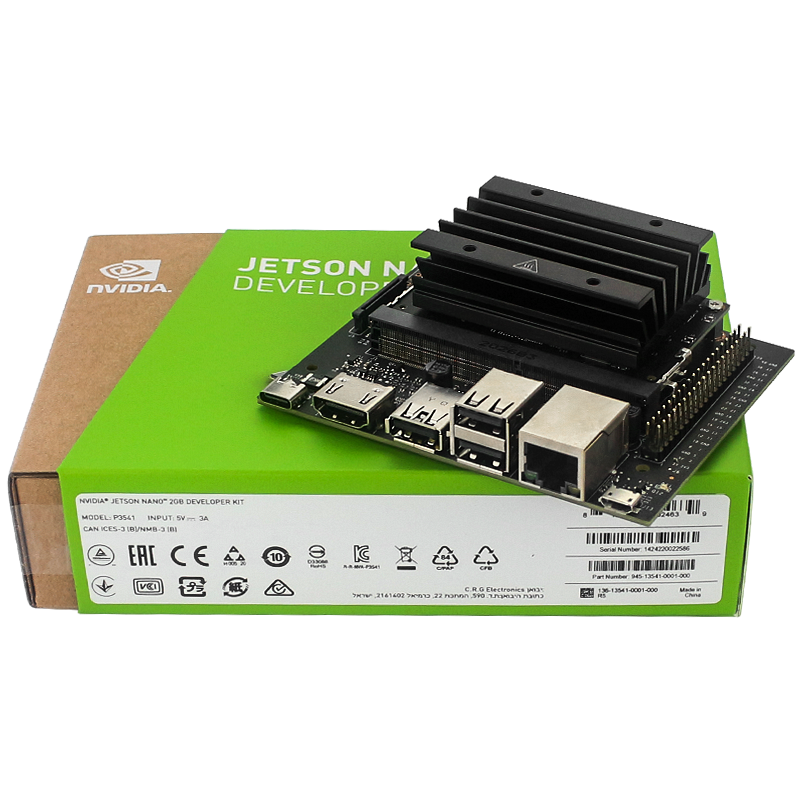 NVIDIA Jetson Nano 2GB Developer Kit (บอร์ดลีนุกซ์สำหรับพัฒนา AI / Machine Learning / Deep Learning)