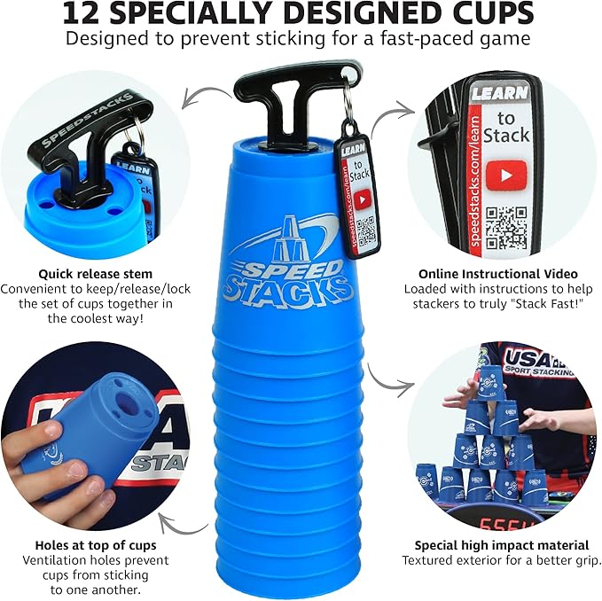 แก้วสแต็ครุ่นมาตรฐาน Standard Stacks (Speed Stacks) - WSSA APPROVED