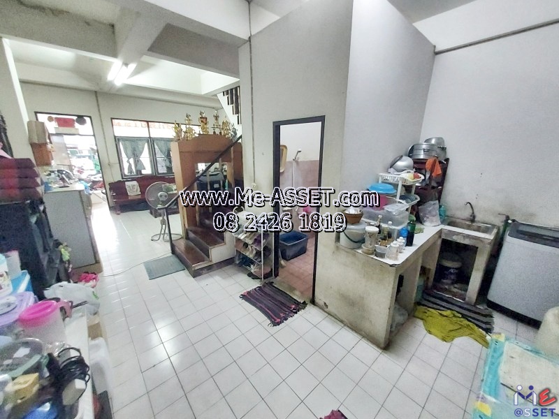 ขายทาวน์เฮ้าส์ ย่าน อบต.ยายชา วัดเดชานุสรณ์ วัดสรรเพชญ สามพราน นครปฐม : ม.เพชรไพฑูรย์ : 2 ชั้น 18 ตร.วา