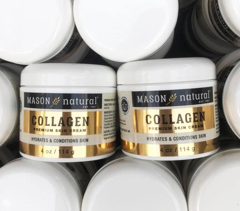 Mason Natural Collagen Beauty Cream 114g. ครีมสูตร Collagen บริสุทธิ์เพียว 100% นำเข้าจากอเมริกา
