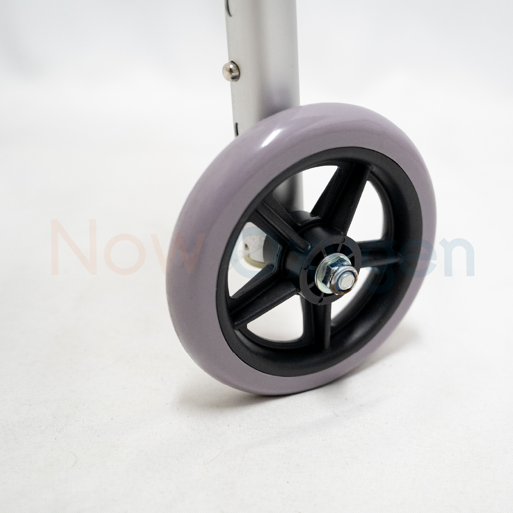 ไม้เท้าช่วยพยุง วอล์คเกอร์ (Walker) แบบ 4 ขาแบบมีล้อเลื่อน