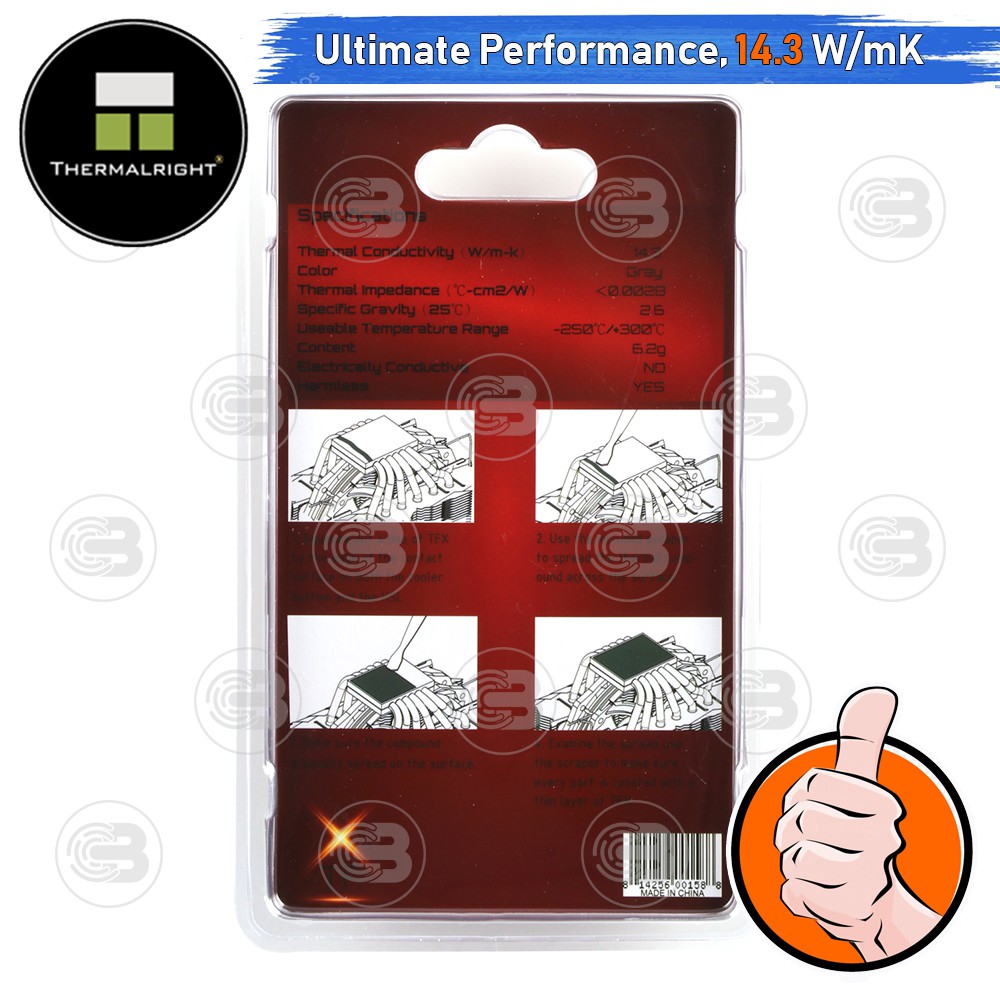 [CoolBlasterThai] Thermalright TFX Thermal Compound 6.2g./14.3 W/m.k